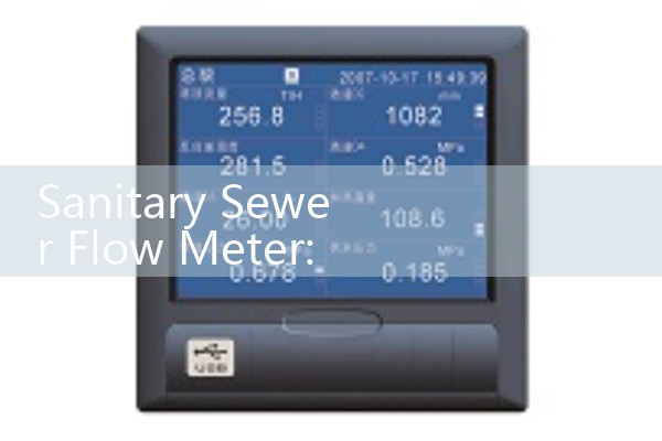 Sanitary Sewer Flow Meter: Open Channel Urban Wastewater Level Trackers